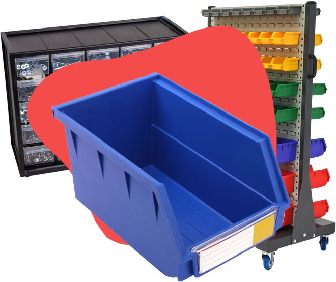 parts storage system bins parts storage system in factory